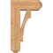 Ekena Millwork Westlake Craftsman Smooth Bracket w/ Offset Brace, Western Red Cedar, 7 1/2"W x 18"D x 30"H BKT0806X18X30WTL04SWR - alternate 4